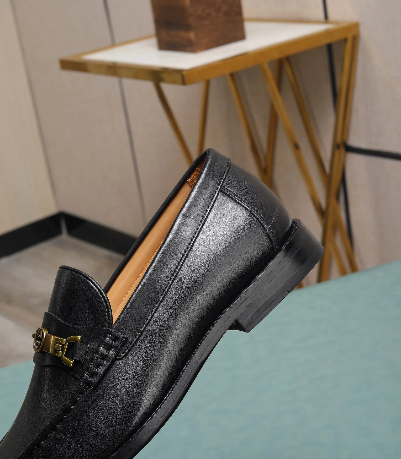 Men's shoes 💰580 📛📛Original (water-dyed cow lining) Gucci GUCCI official website formal shoes 🌀 Italian 🇮🇹 imported cowhide ➕ top imported water-dyed cowhide lining 💋 fine handmade original bottom, the real thing looks better when photographed in person Standard size 38-44